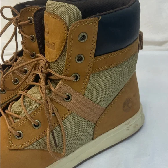 Timberland Men's Tan and Olive Boots size 10 - Picture 16 of 16